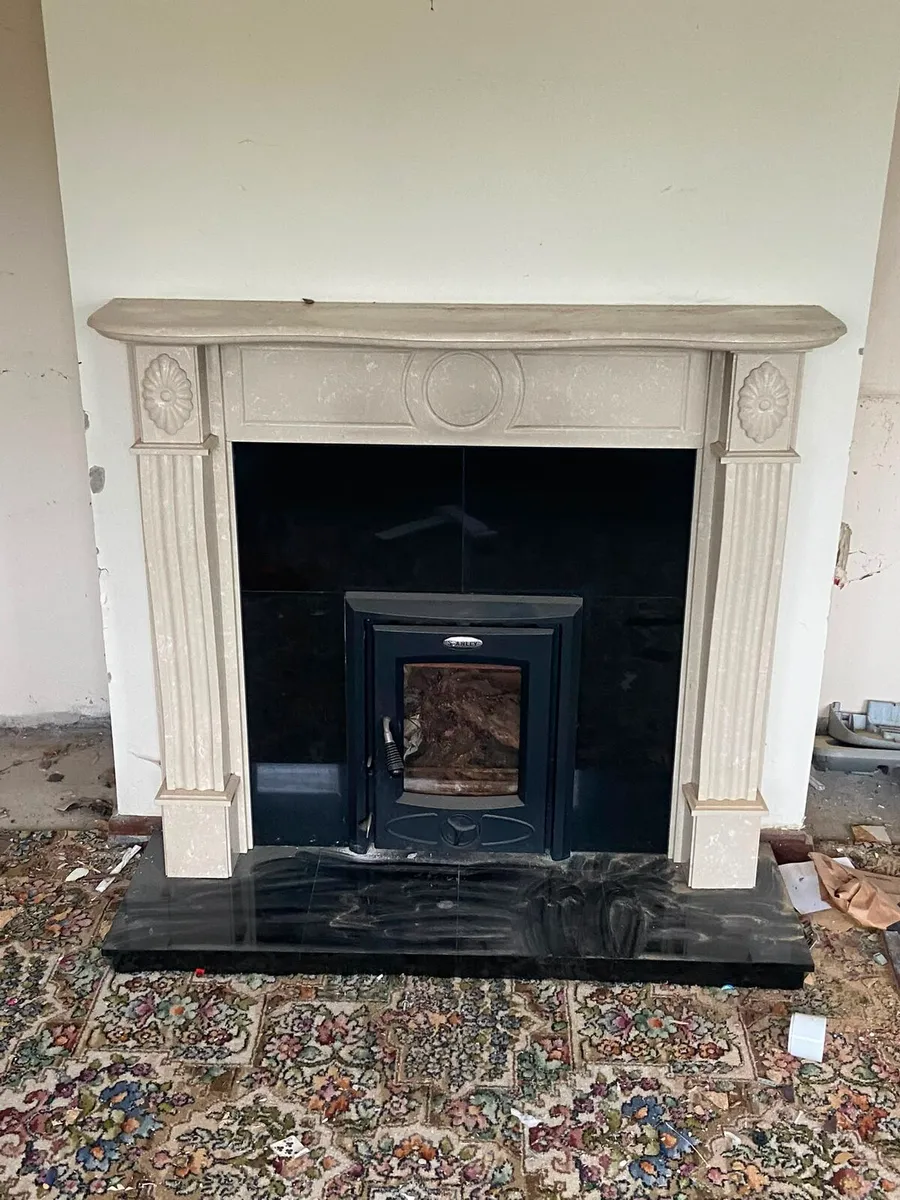 Stanley Stove and Fireplace - Image 1