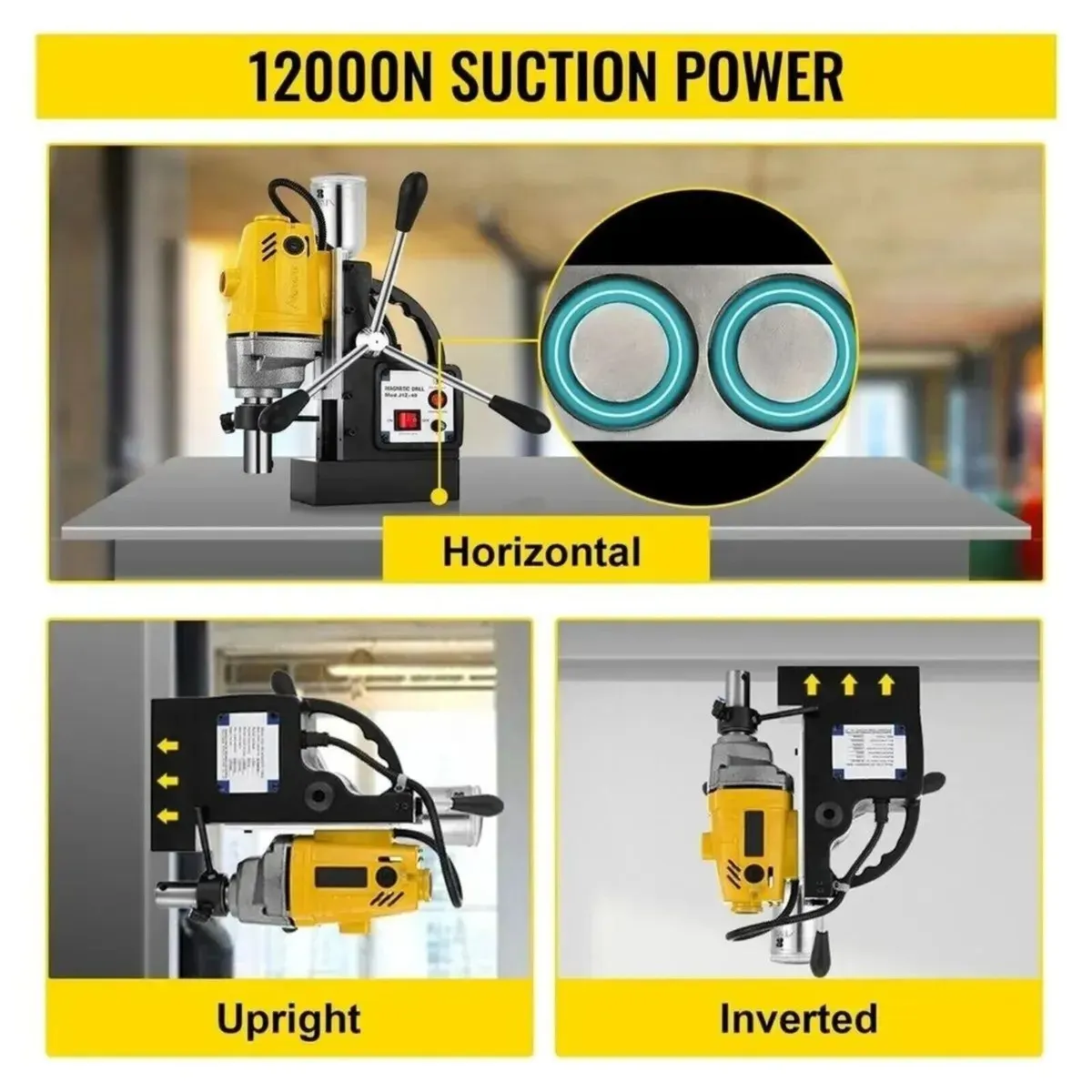 Magnetic Drill Heavy Duty 40mm Core Machine - Image 4
