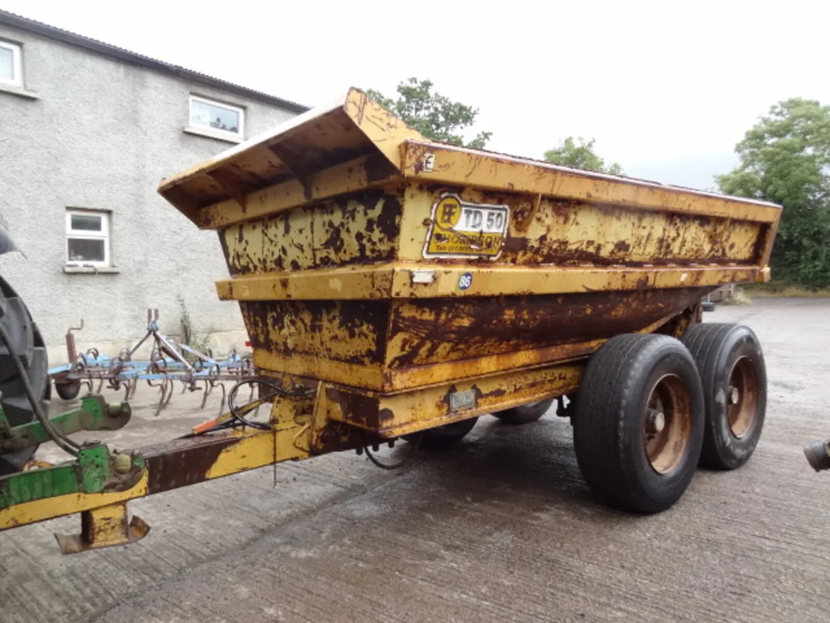 Thompson 12 Ton Tipping Dump Trailer - Image 1