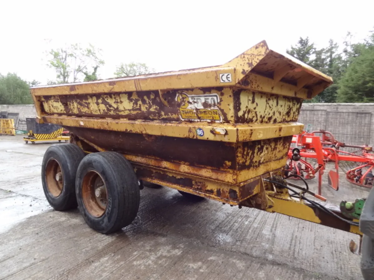 Thompson 12 Ton Tipping Dump Trailer - Image 4