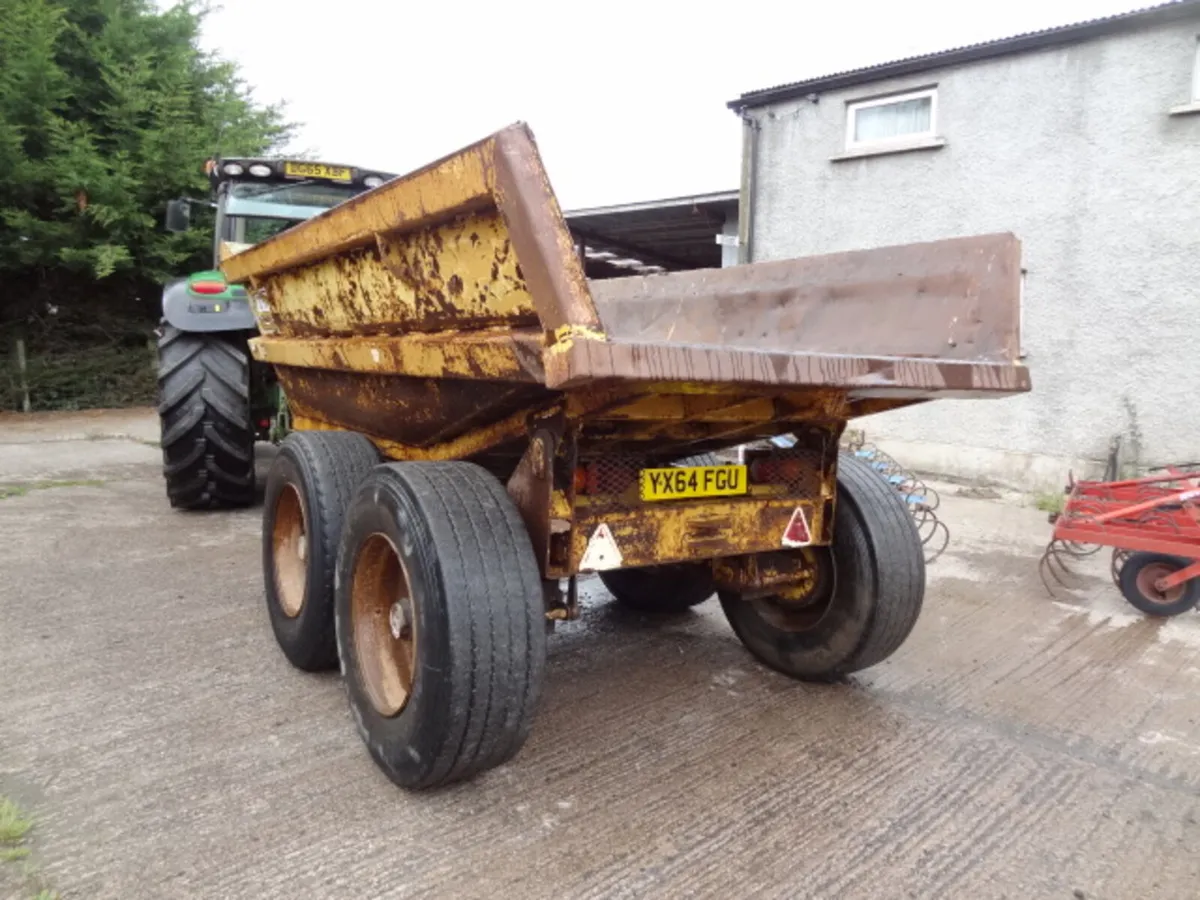 Thompson 12 Ton Tipping Dump Trailer - Image 2