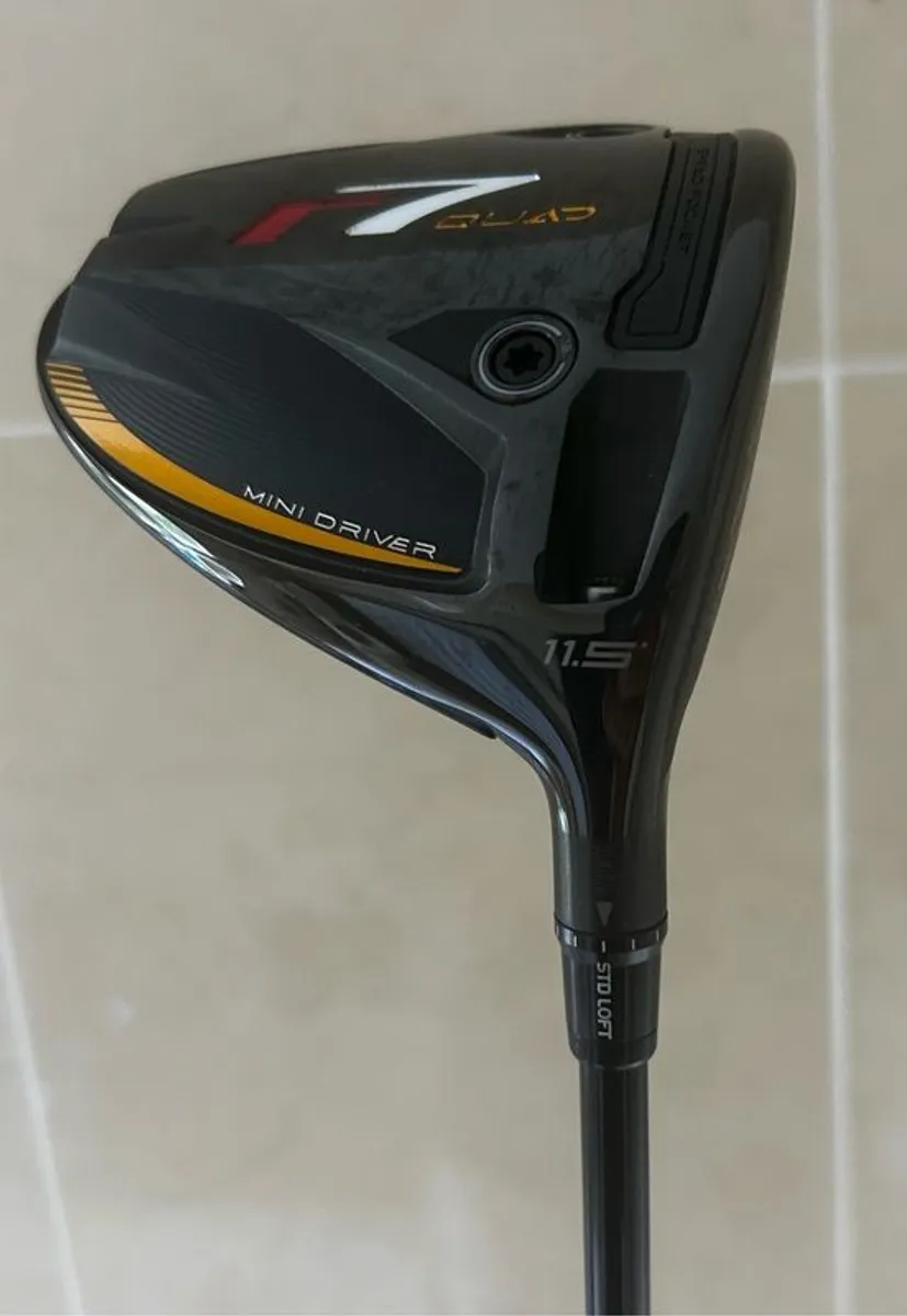 Taylormade R7 Quad Mini Driver 11.5 degree Stiff shaft - Image 3