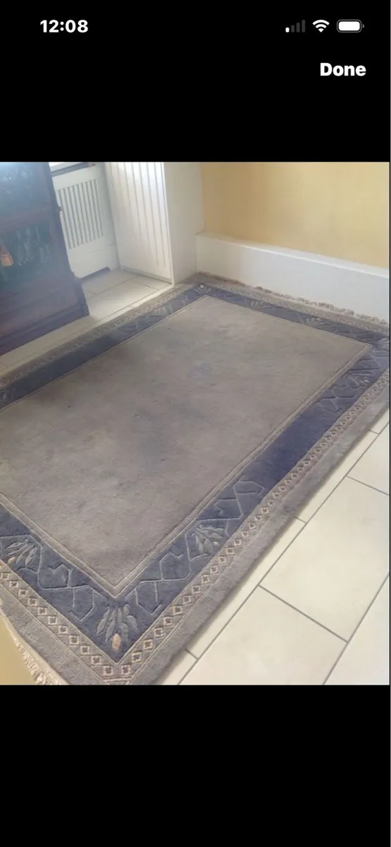 Handmade Nepalese Large Carpet - Image 1