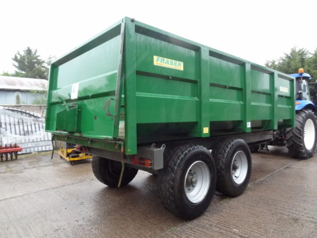 Fraser 12 Ton Tipping Grain Trailer - Image 4