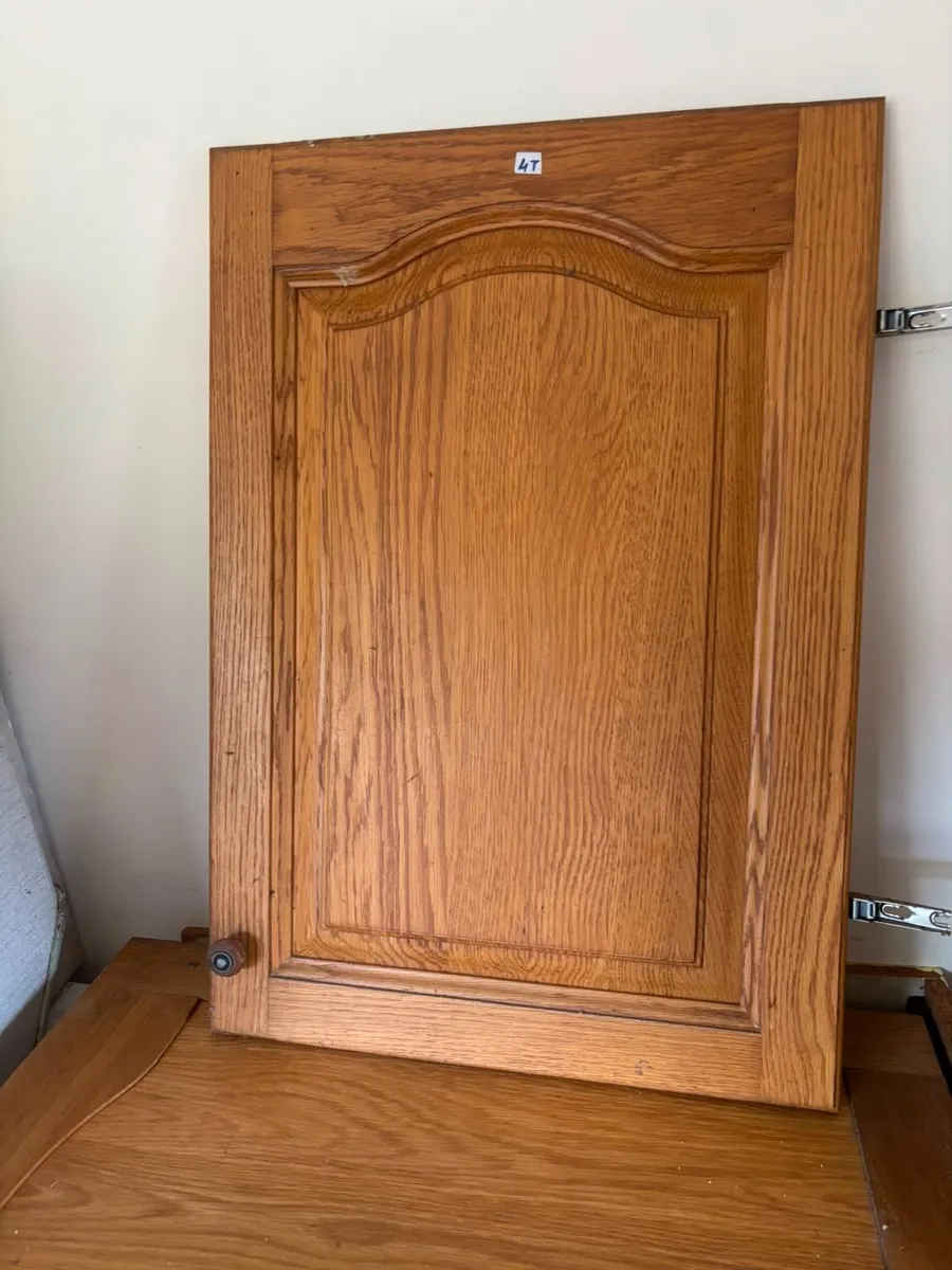 Solid Oak Cabinet Kitchen Doors - Image 4