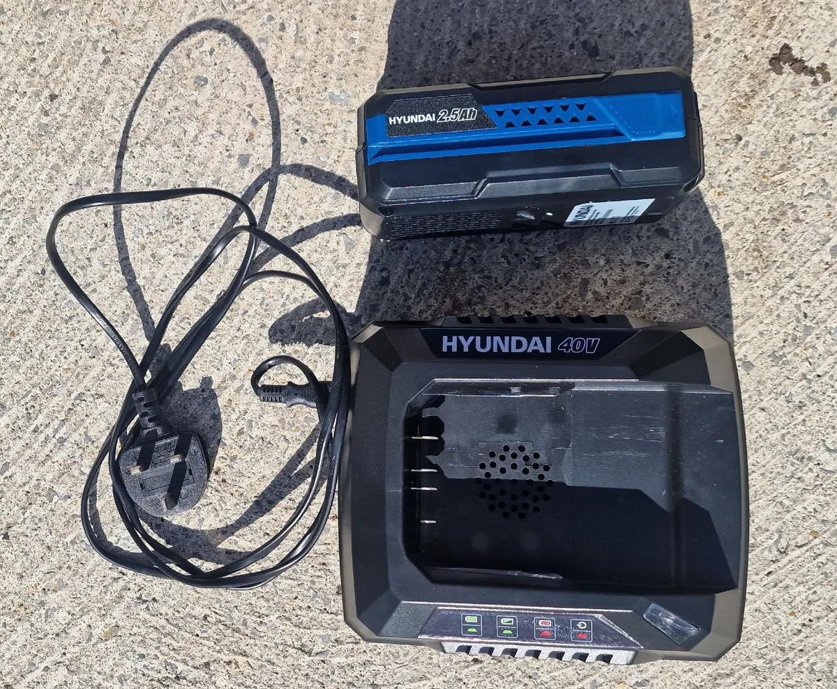 Hyundai Battery&Charger and McCulloch grass trimer - Image 3