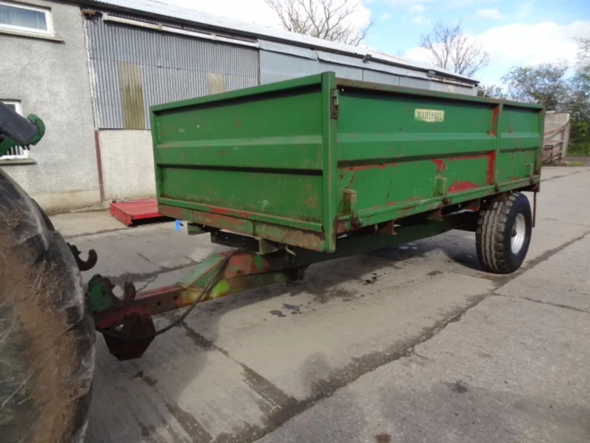 Marshall Dropside Tipping Trailer 11FT X 6FT6 - Image 1