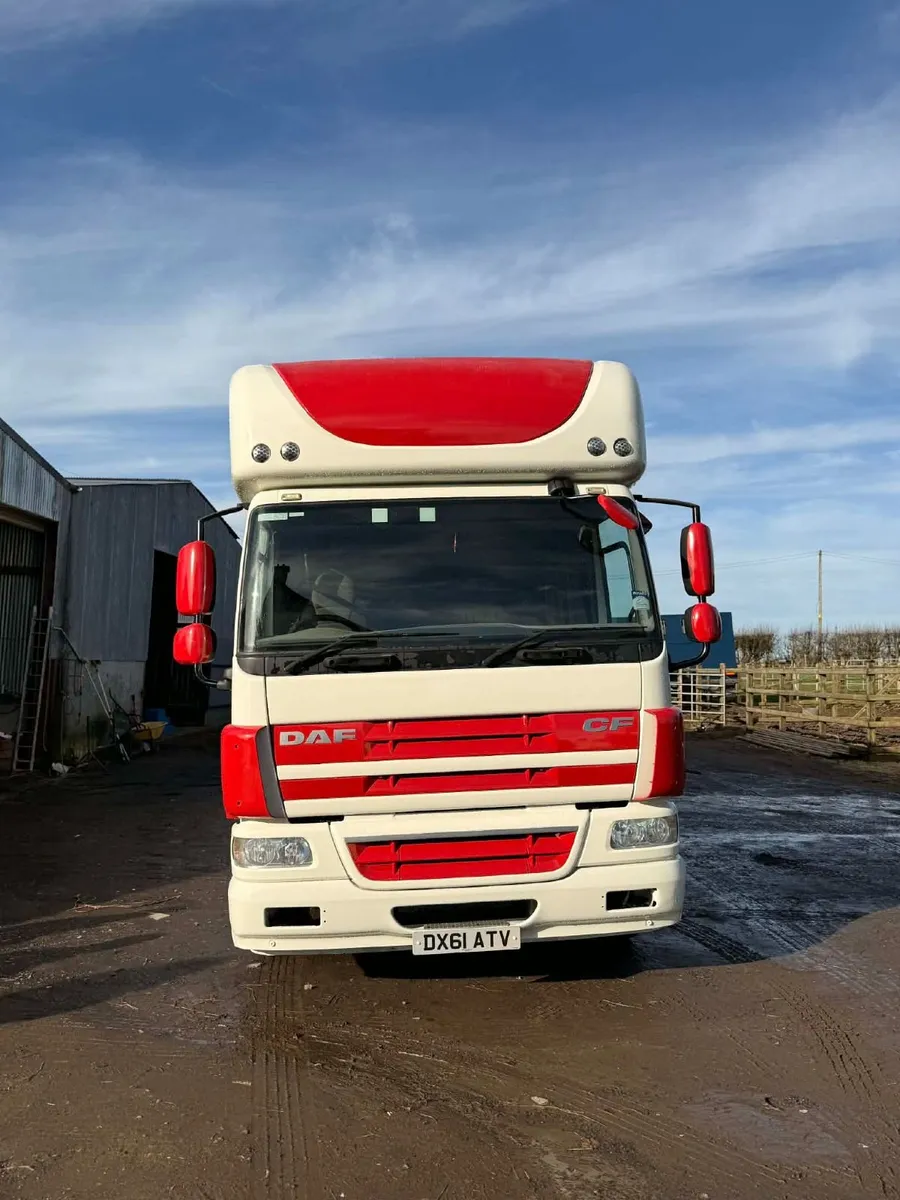 2011 daf horse lorry 18ton - Image 1