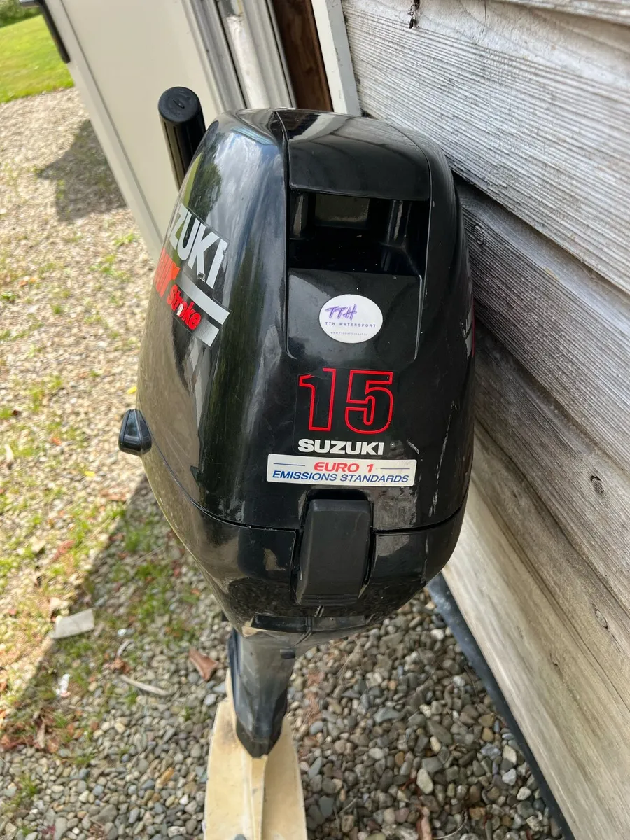 Suzuki 15 HP Outboard - Image 1