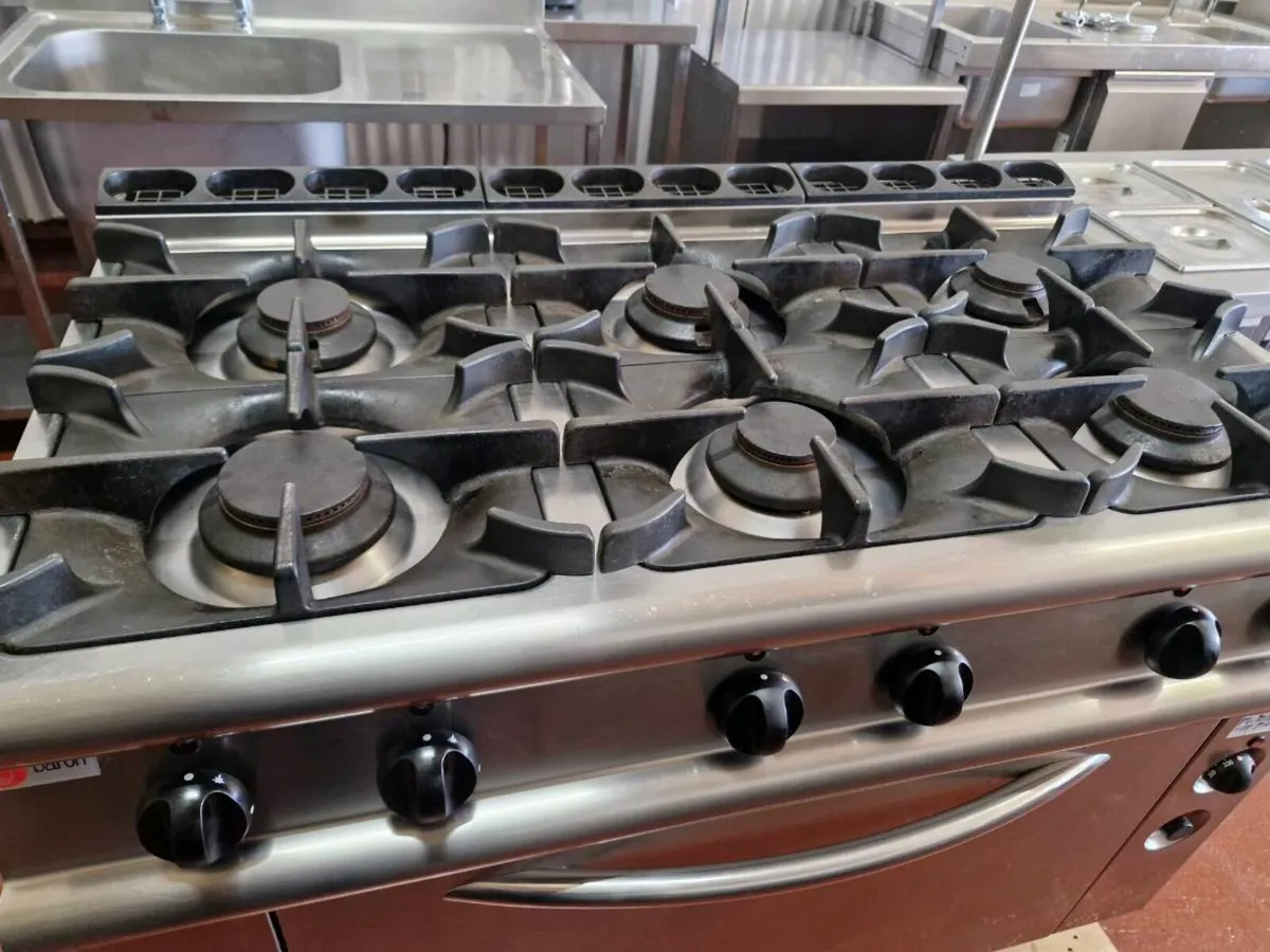 Baron 6 Ring Cooker - natural gas - Image 4