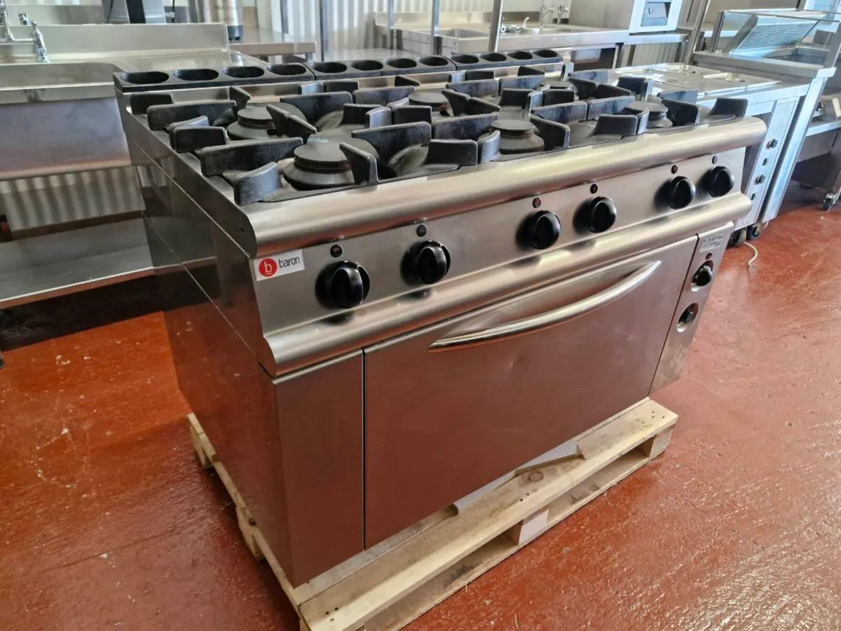 Baron 6 Ring Cooker - natural gas - Image 2