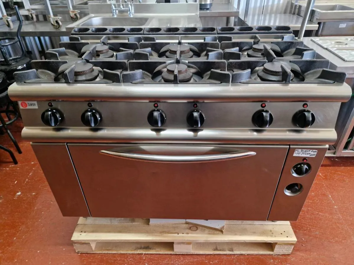 Baron 6 Ring Cooker - natural gas - Image 3