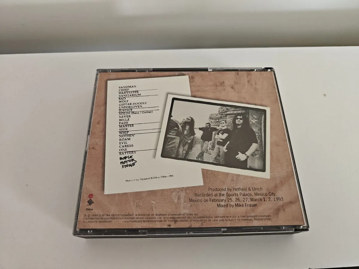 Metallica Live Sh*t: Binge & Purge Mexico City CDs - Image 2