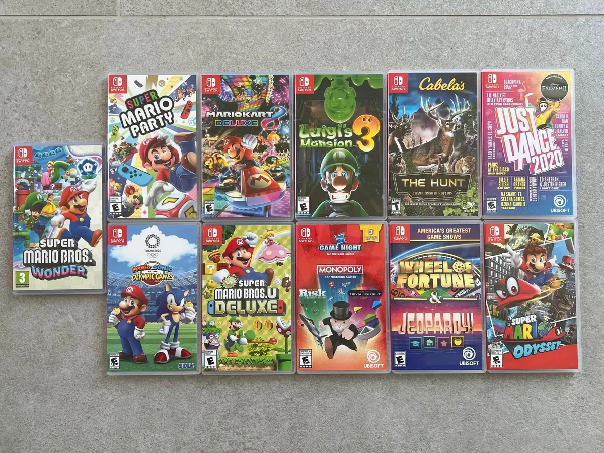Nintendo Switch Game Cards - Image 1