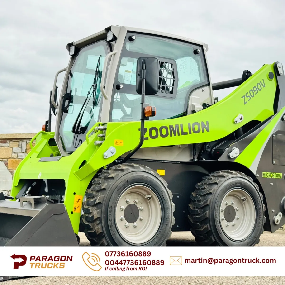 Zoomlion ZS090V SKID STEER LOADER - Image 3