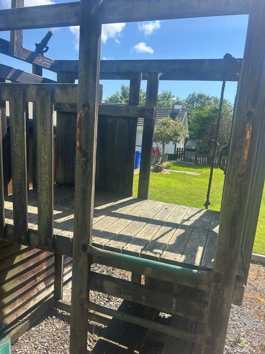 Timber frame swing set - Image 2