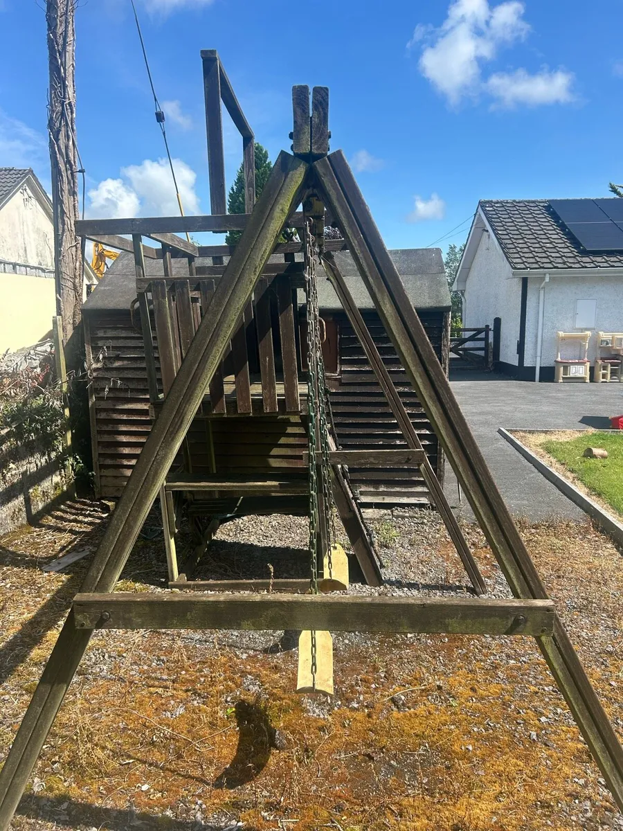 Timber frame swing set - Image 3