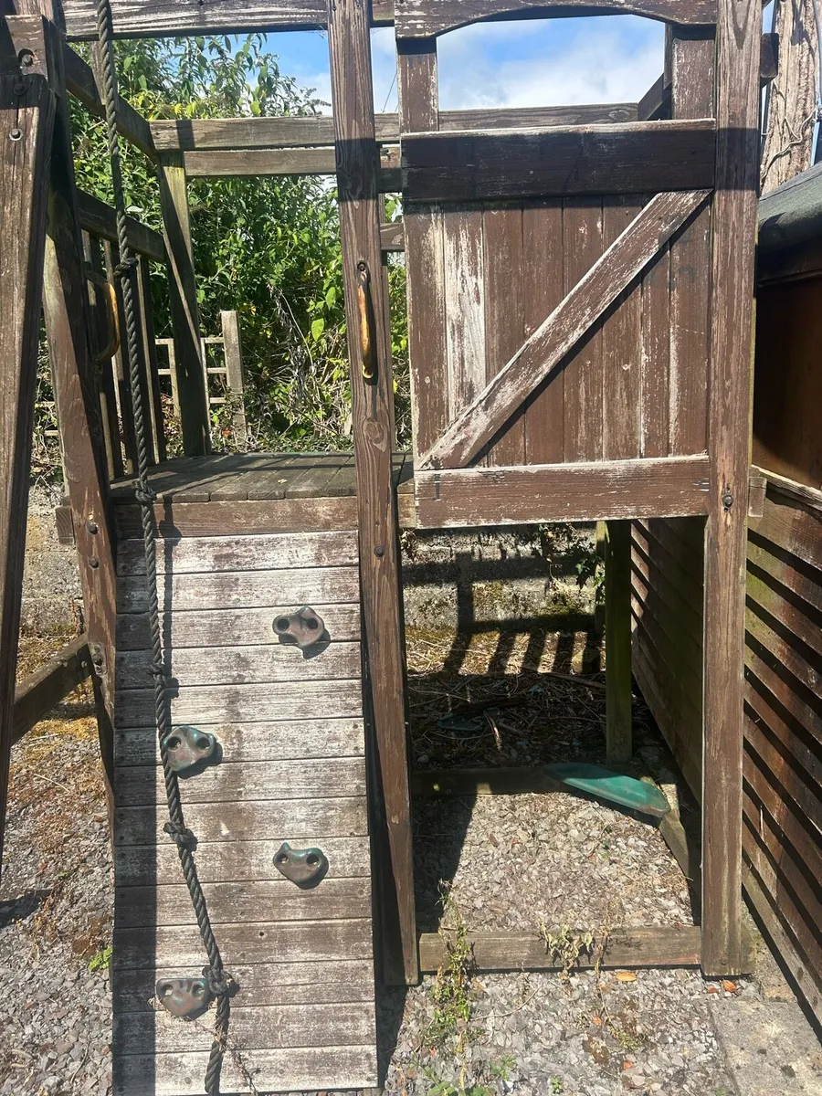 Timber frame swing set - Image 4