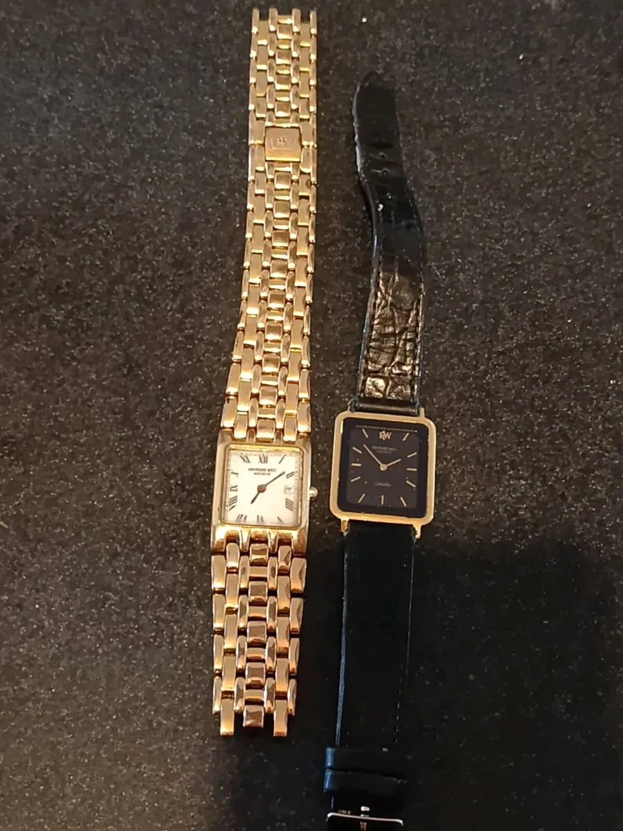 2 Raymond Weil gents watches for parts - Image 3