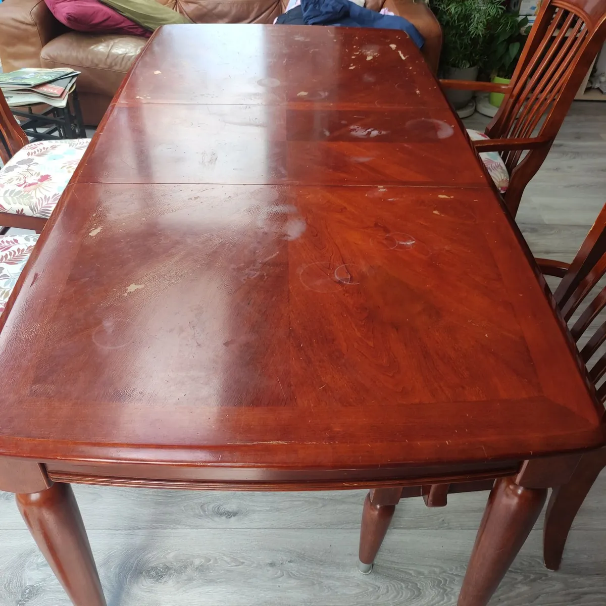 dining table and chairs - Image 1