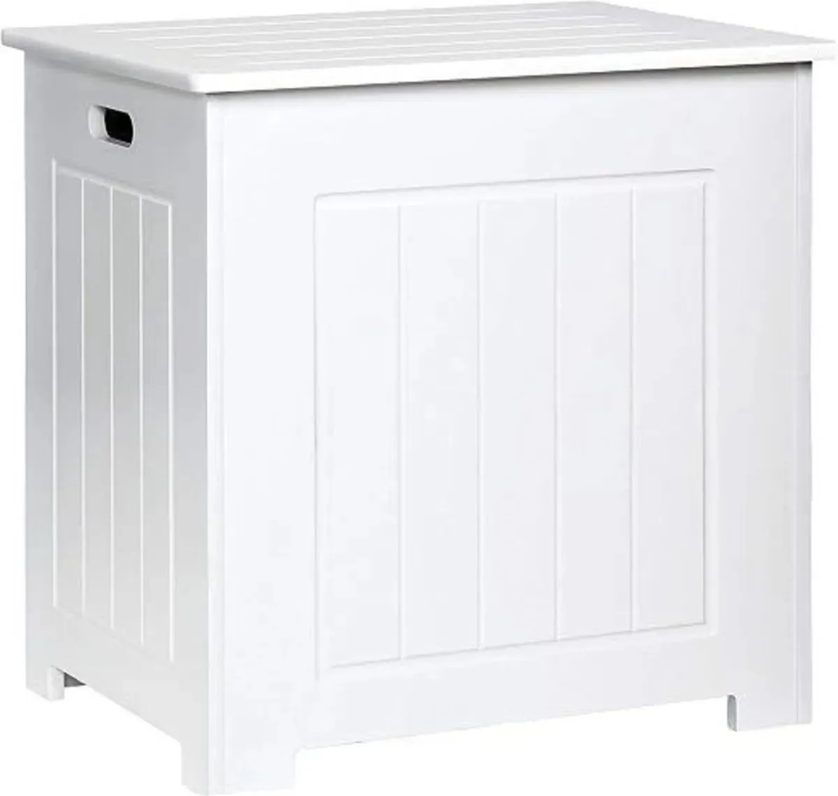 Wooden Storage Chest Laundry Storage Bin - Image 4