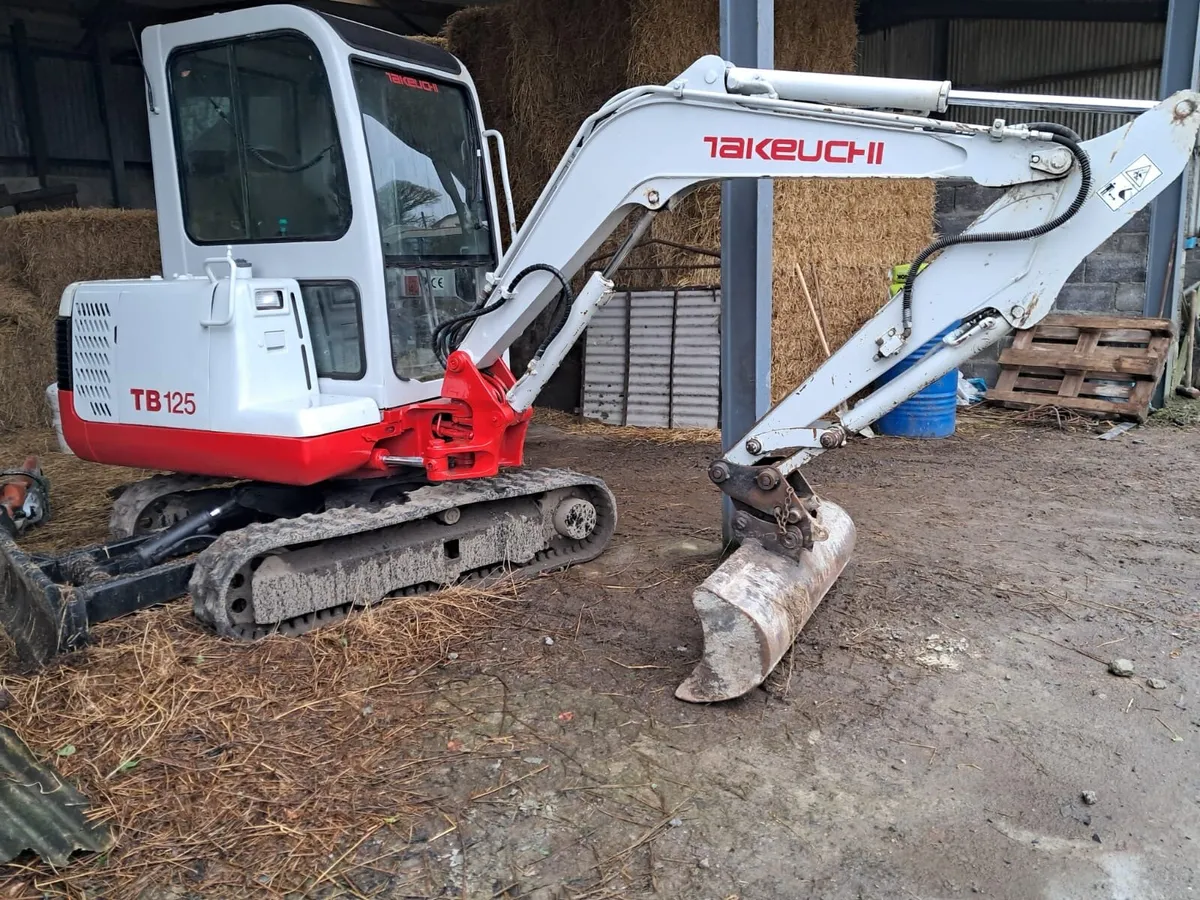 Takeuchi Mini Digger - Image 3