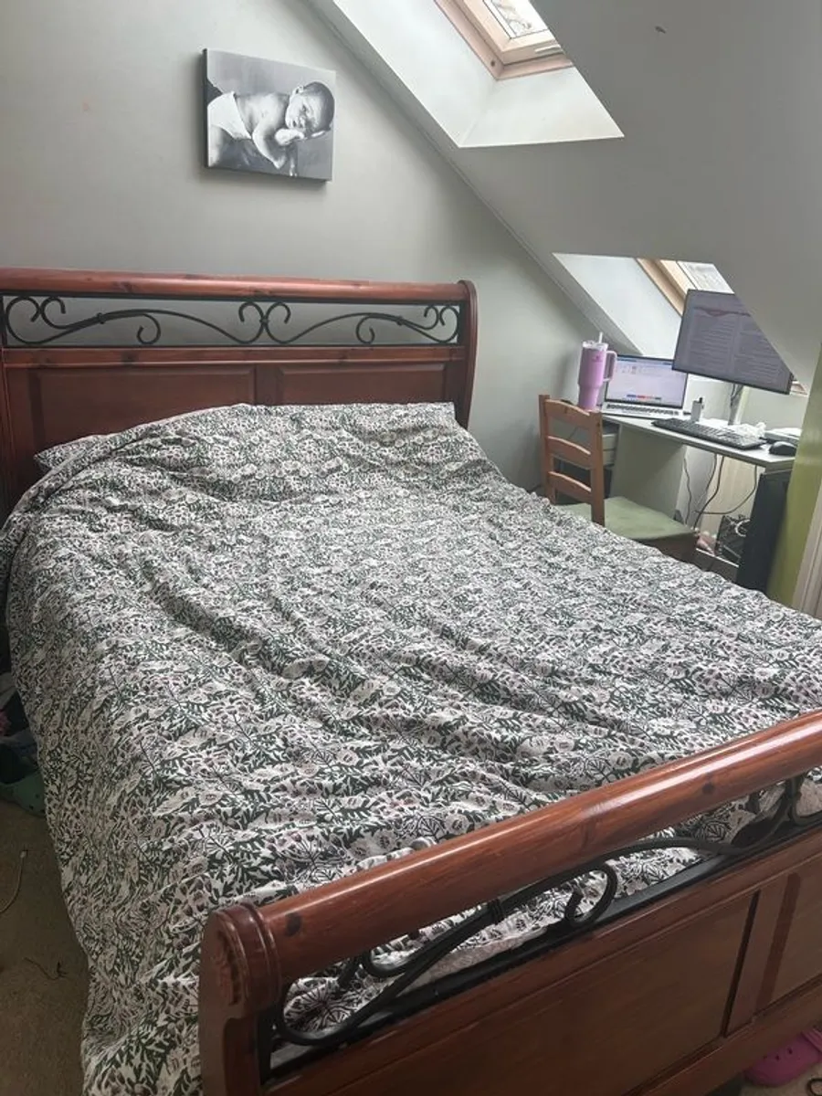 king size bed base - Image 1