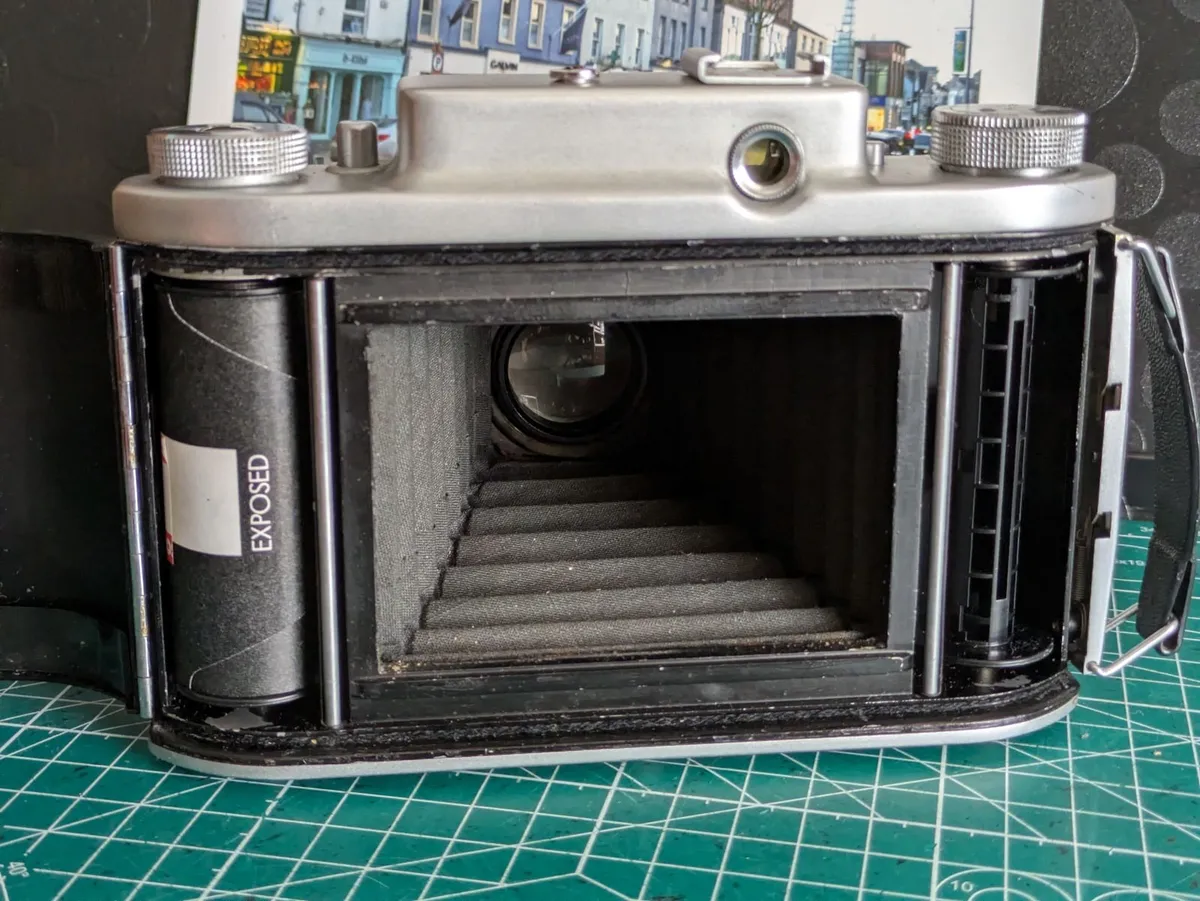 Ensign 820 Special 120 film rangefinder camera 6x9 - Image 4