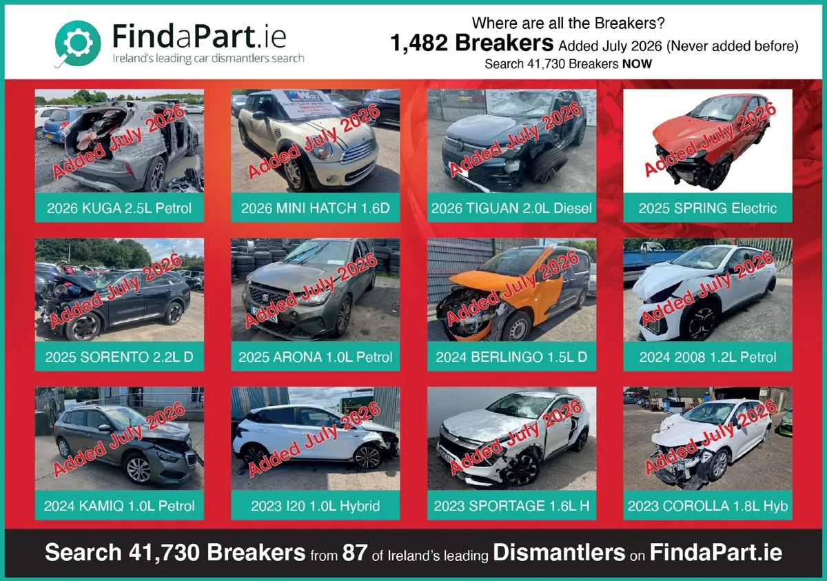Large Range of Cars/Vans For Breaking/Dismantling - Image 1