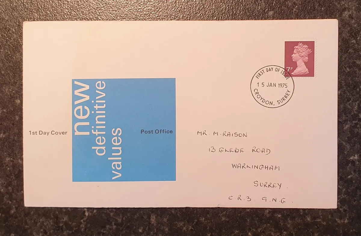 UK 1st Day Covers from 1975 & 1976 - Image 2