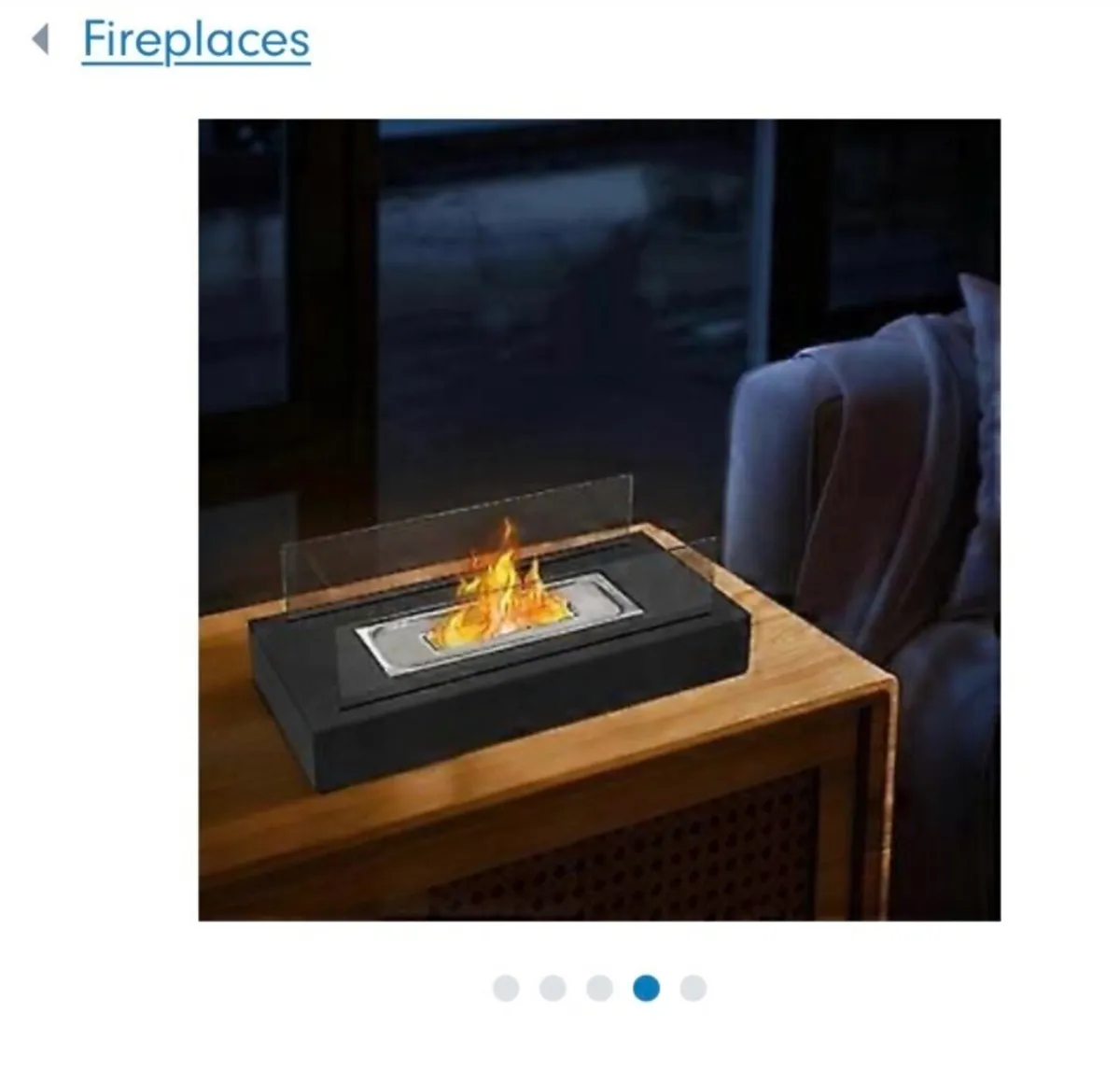 Tabletop bioethanol fire - Image 1
