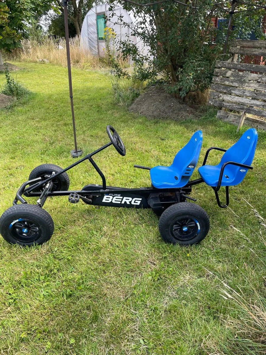 Blue berg 2 seater go kart PRICE NEGOTIABLE - Image 2