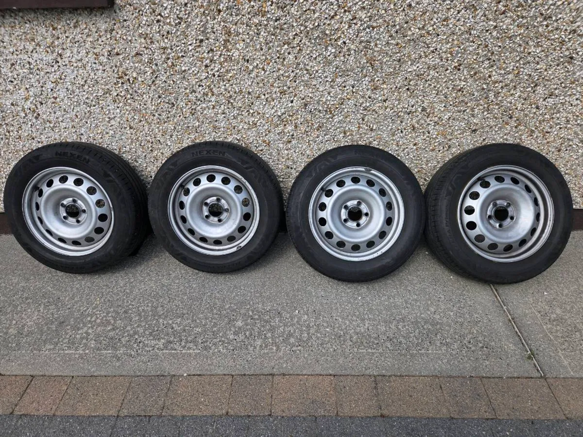 16 Inch Tyres X 4 Citreon Inserts - Image 1