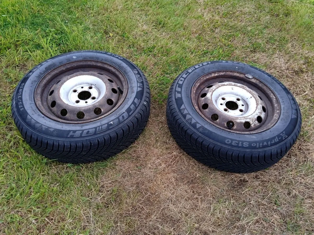 14" Doblo wheels and BRAND NEW All weather tyres - Image 4