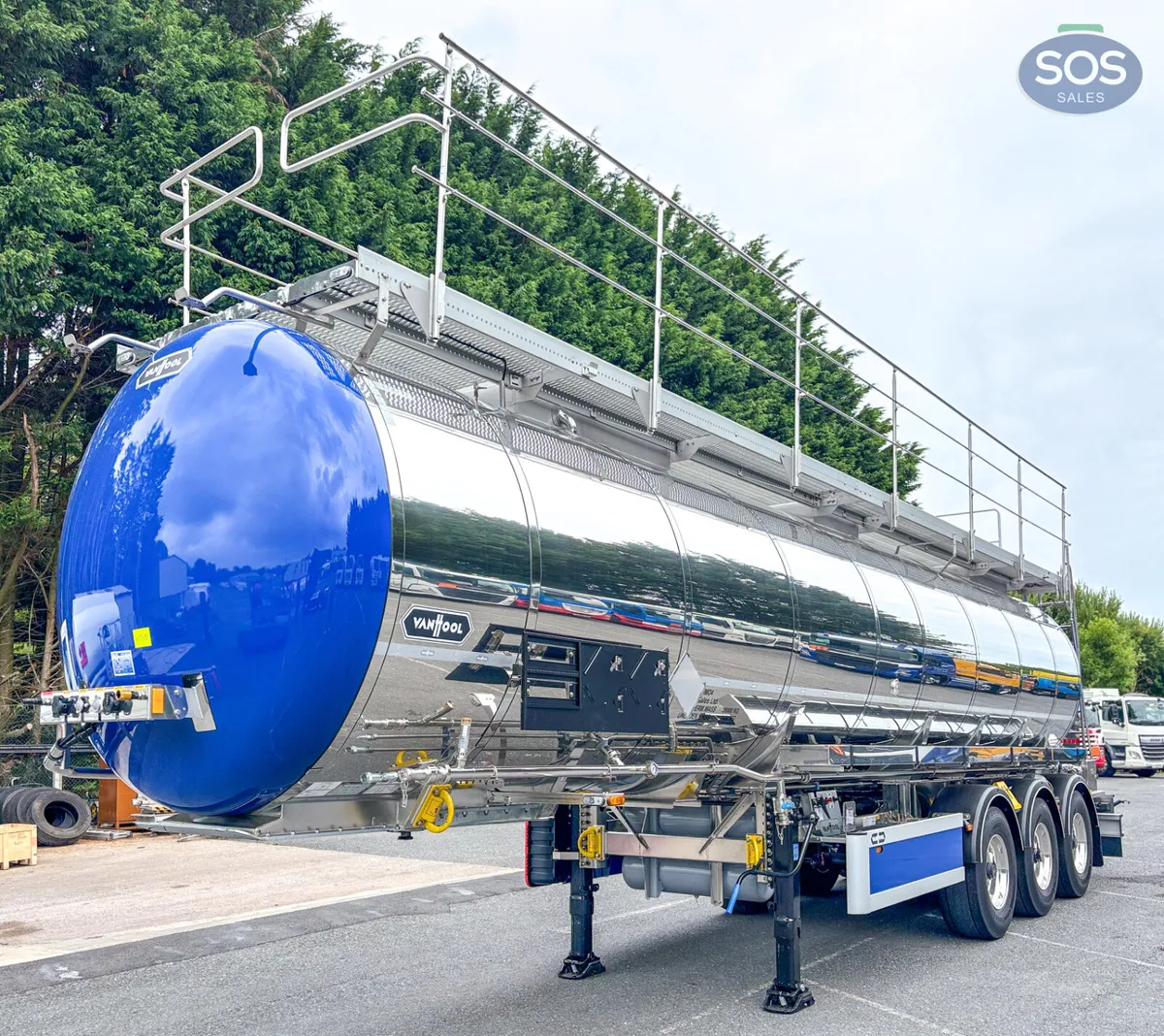 2026 Van Hool Stainless Steel ADR AdBlue Trailer - Image 1