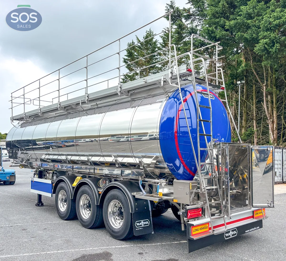 2026 Van Hool Stainless Steel ADR AdBlue Trailer - Image 4