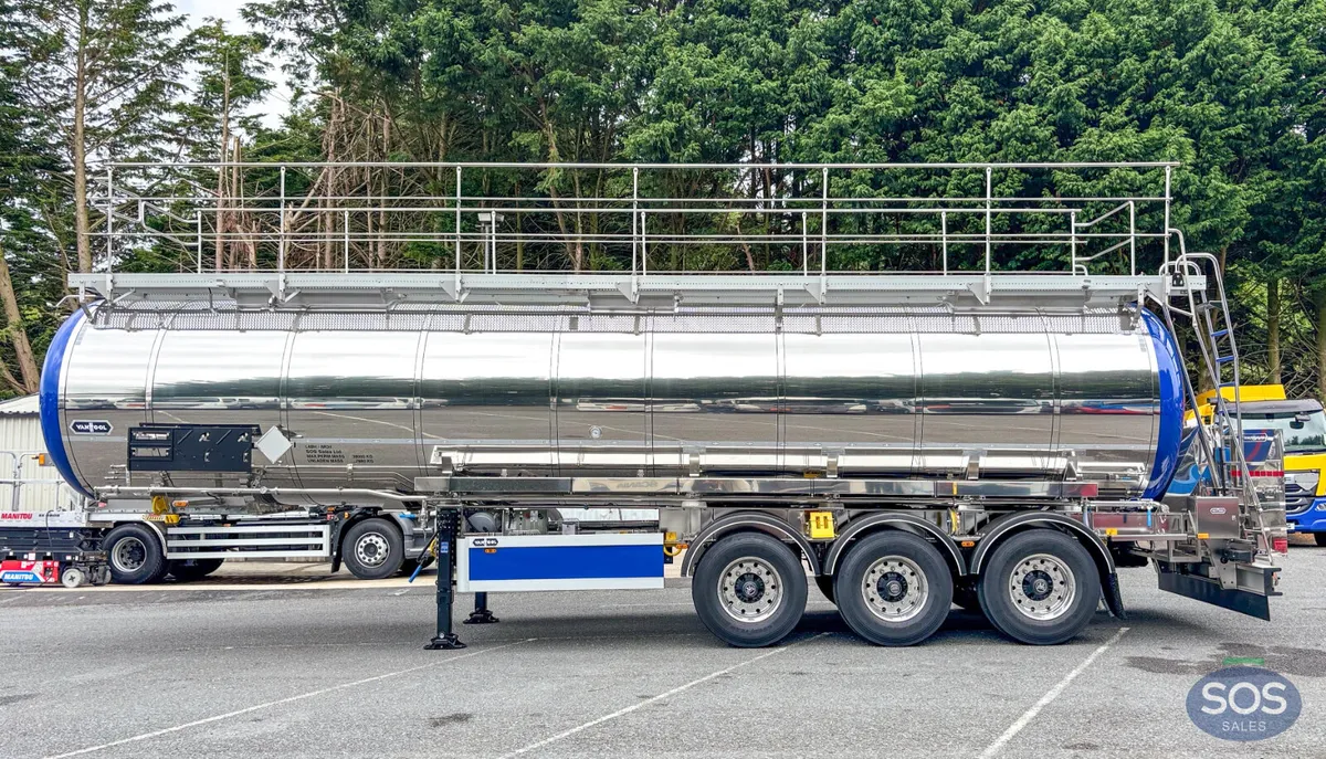 2026 Van Hool Stainless Steel ADR AdBlue Trailer - Image 2