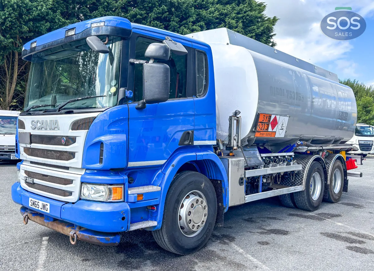 2016 Scania P320 Rigid Tanker - Image 1