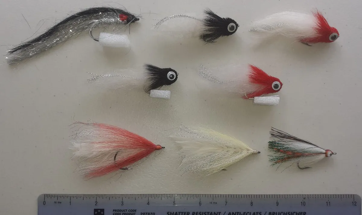 Pike/Seabass flies 8 number