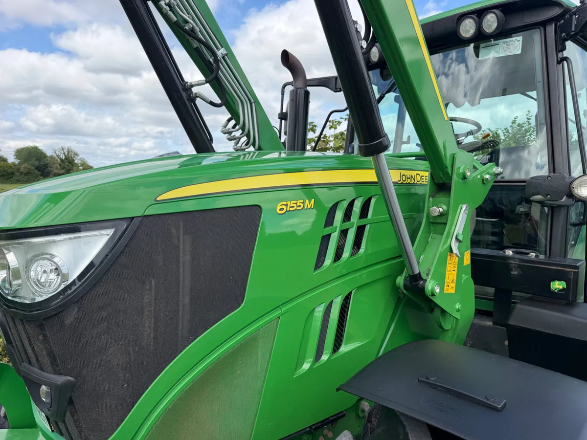 2020 JOHN DEERE 6155M C/W ROSSMORE LOADER *NO VAT* - Image 4