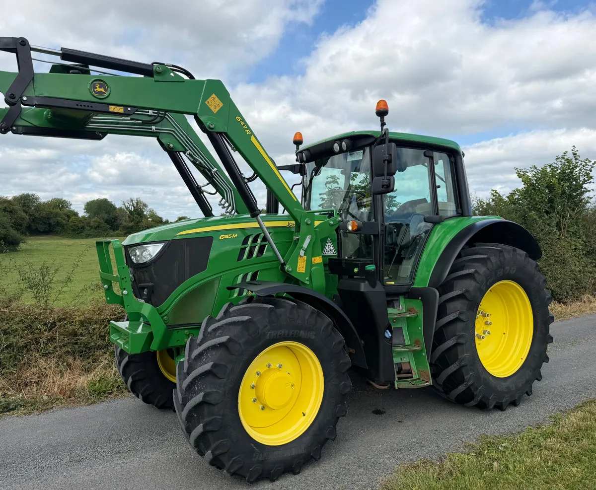 2020 JOHN DEERE 6155M C/W ROSSMORE LOADER *NO VAT* - Image 3