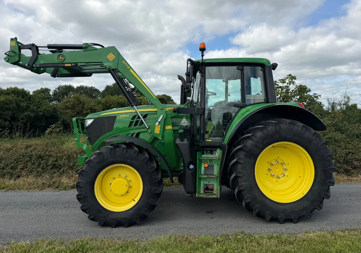 2020 JOHN DEERE 6155M C/W ROSSMORE LOADER *NO VAT* - Image 2