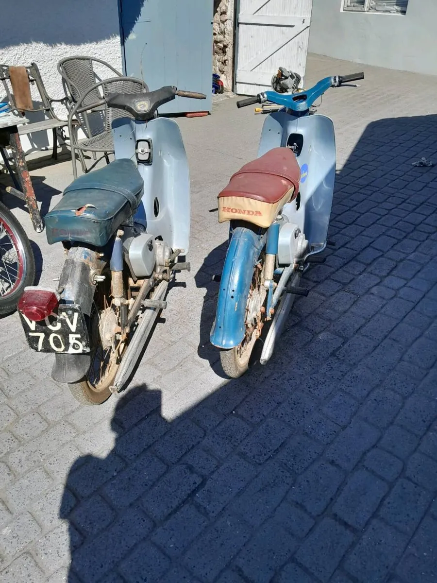 TWO Honda C100 - Image 1