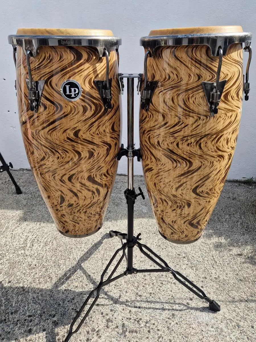 LP Congas, Bongos, Djembe + Sabian Cymbal - Image 4