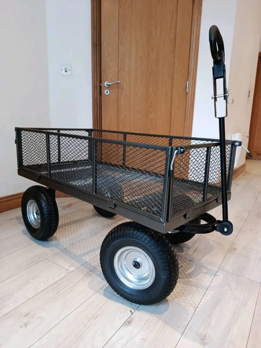 Heavy Duty Garden Farm Utility Cart 350Kg - Image 3