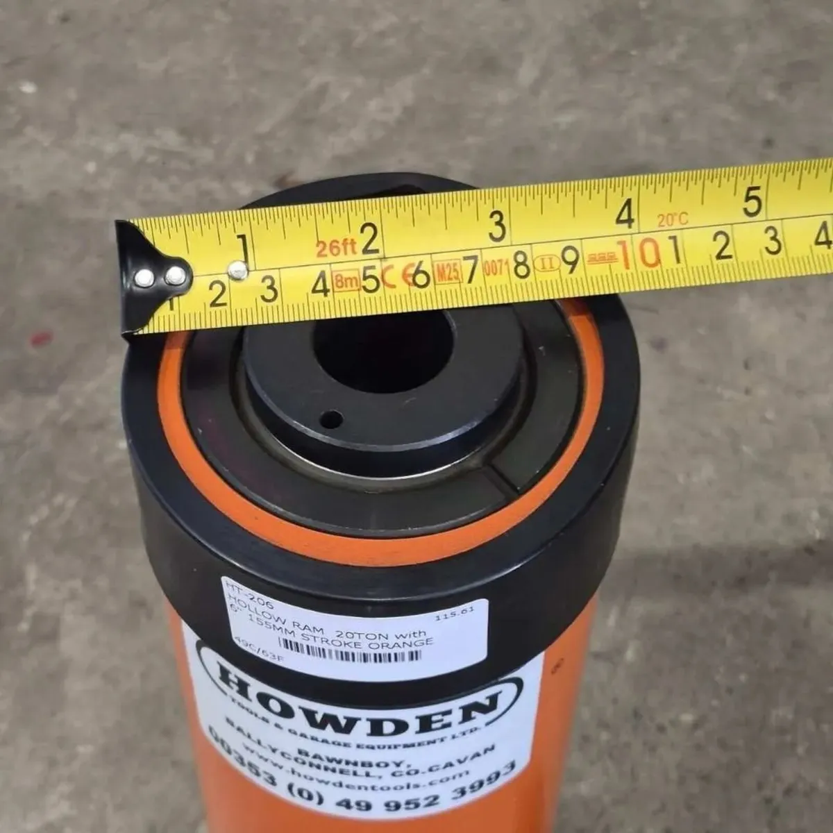 Hollow Hydraulic Ram 20 Tonne - Image 2