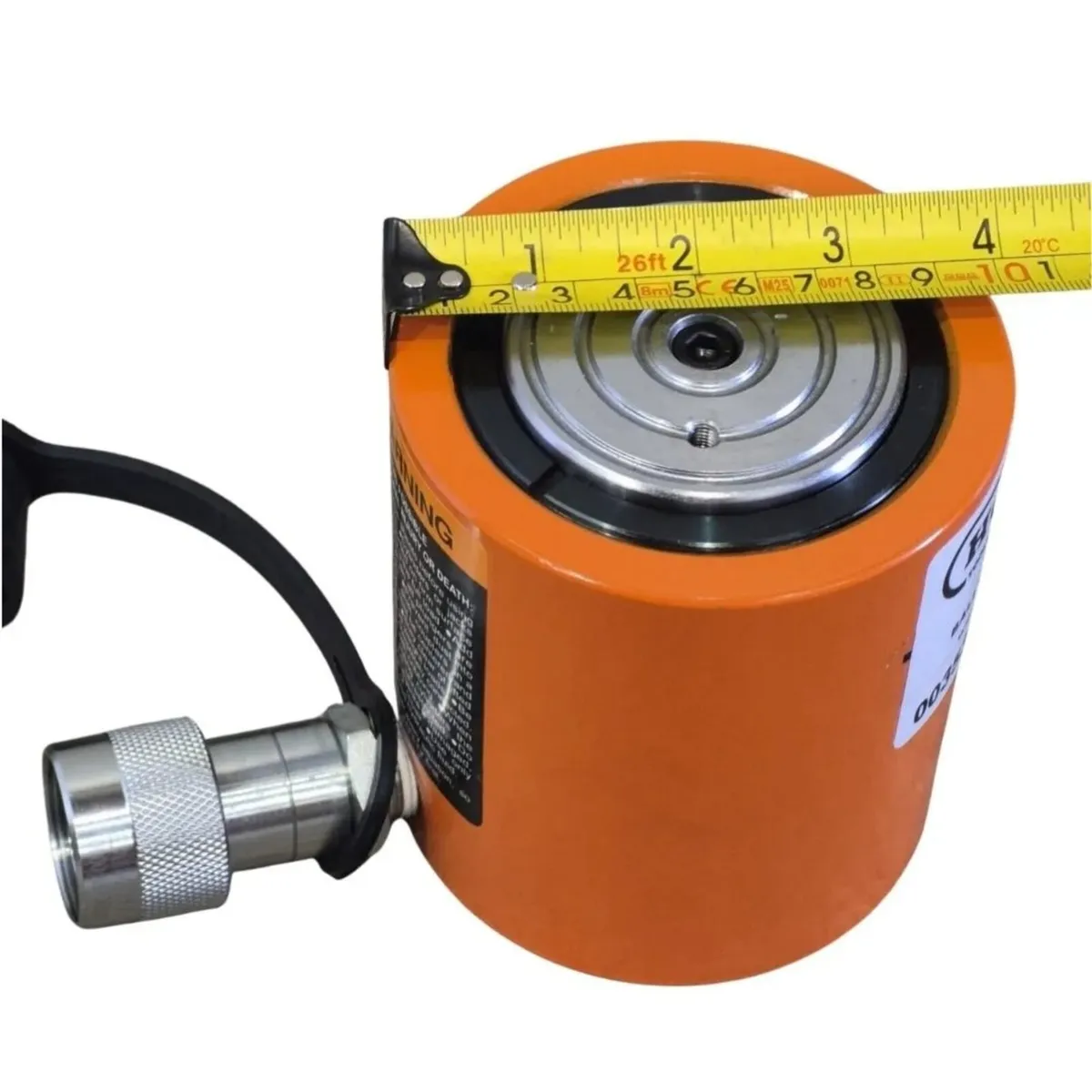 Solid Hydraulic Ram with 62MM Stroke 30-tonne - Image 3