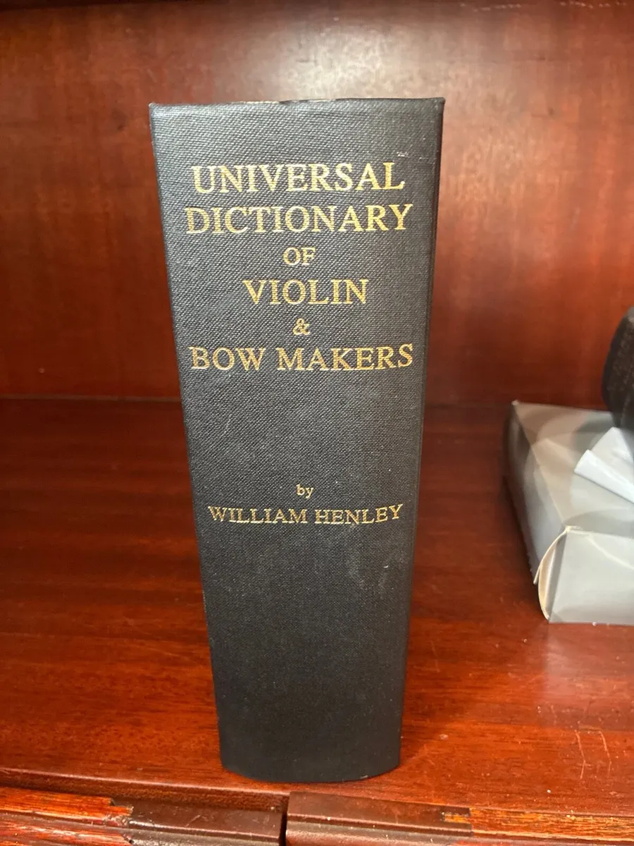 Universal Dictionary of Violin and Bow Makers - Image 1