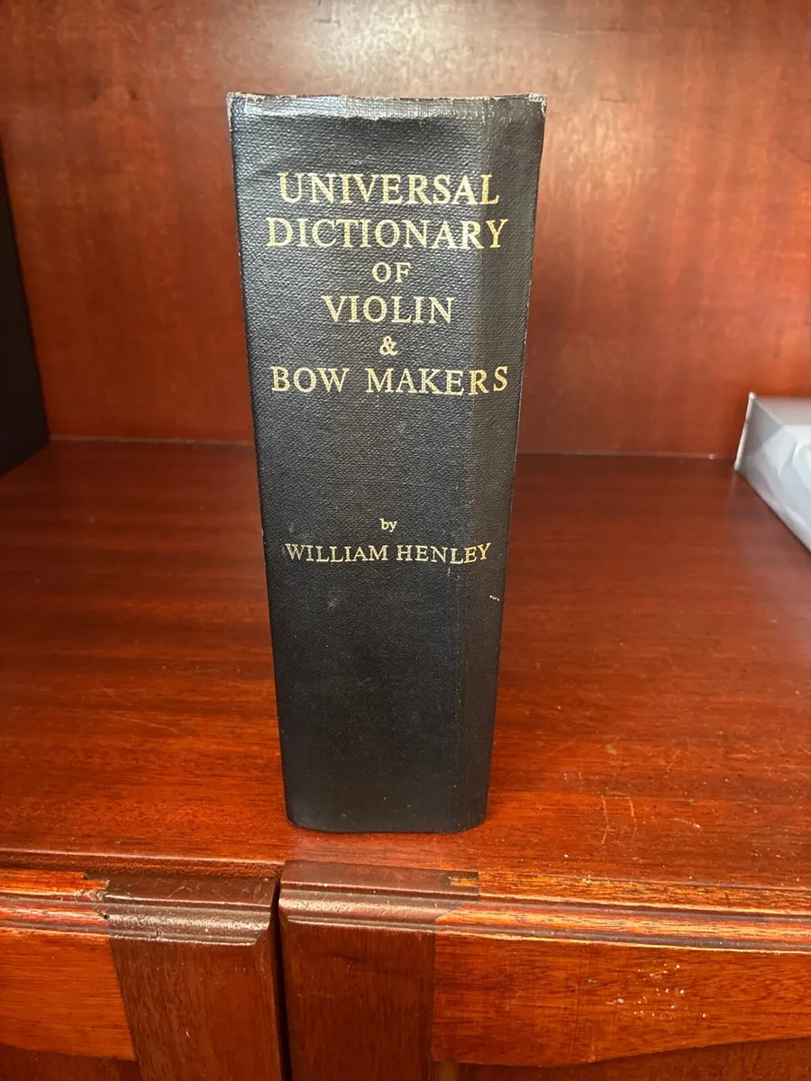 1973 Universal Dictionary of Violin and Bow Makers - Image 1