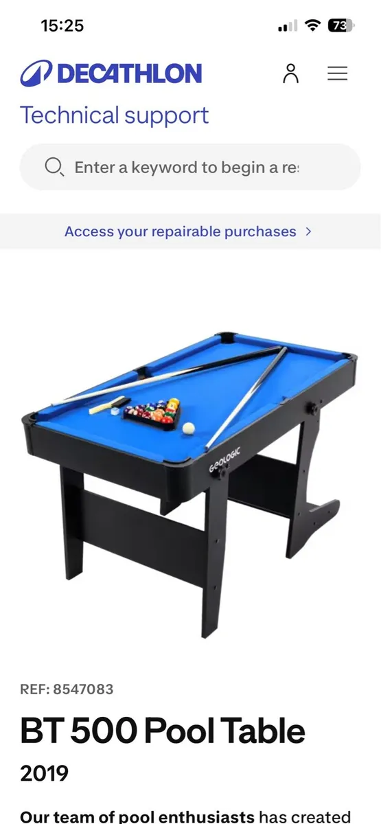 Pool Table Folding. - Image 4